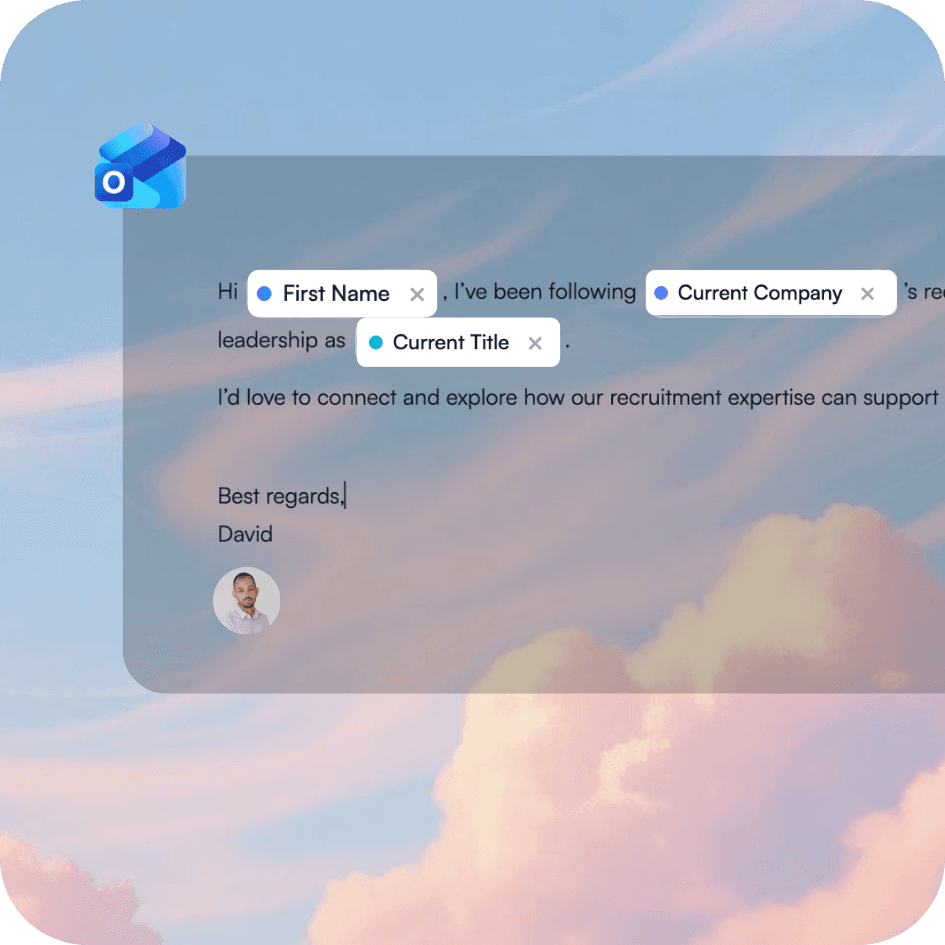 Reach candidates and clients with personalized sequences